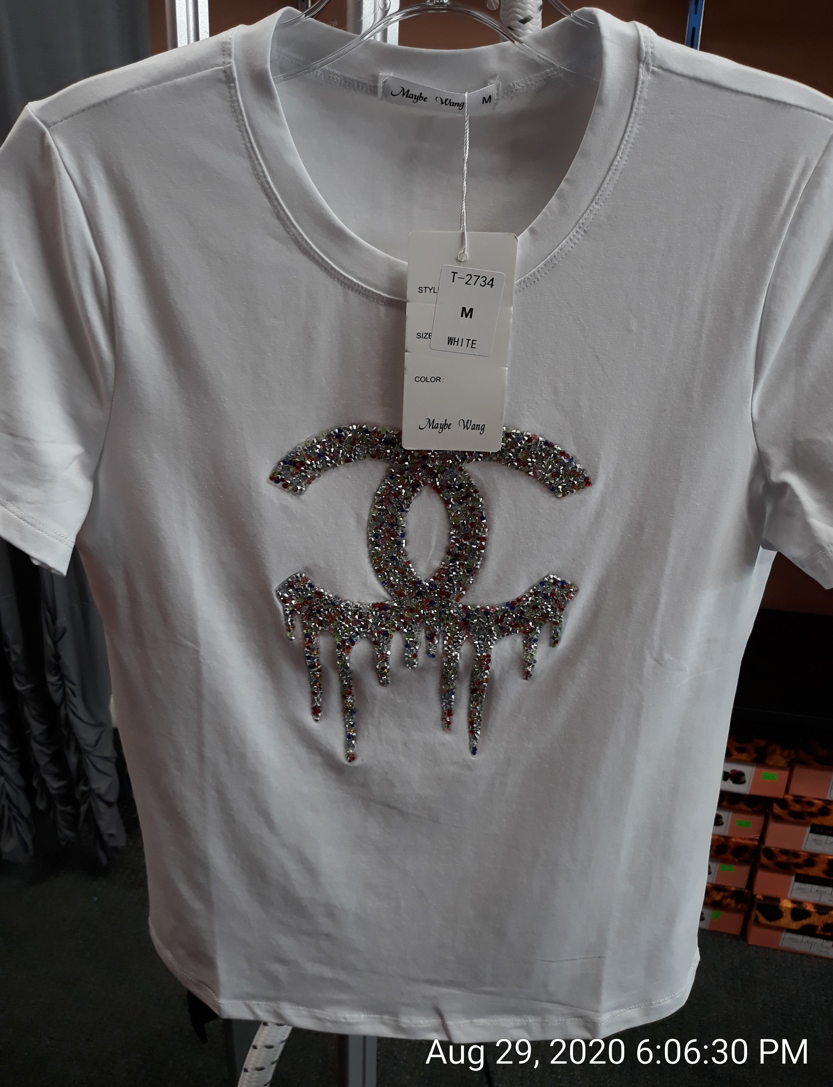 Double "C" Dripping T-Shirt
