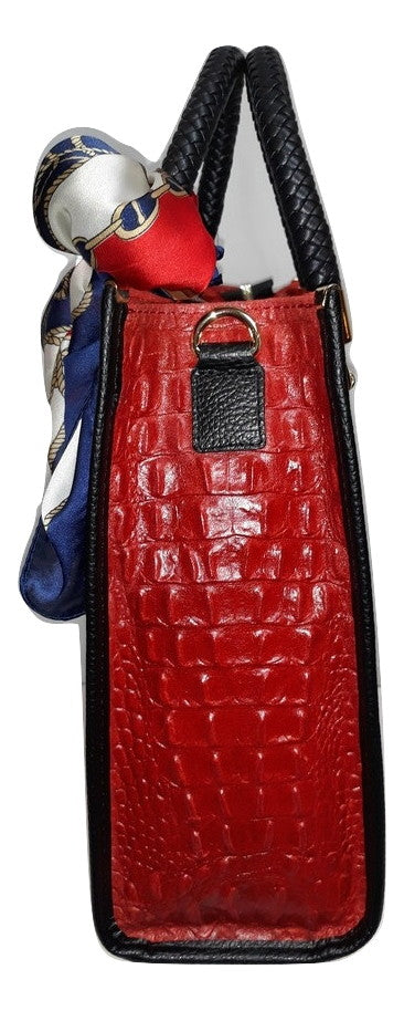 Genuine Leather/Suede Handbag