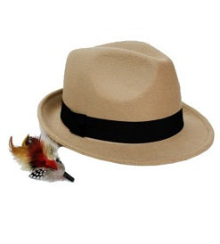 Panama Style Unisex Hat w/ Flat Black Band