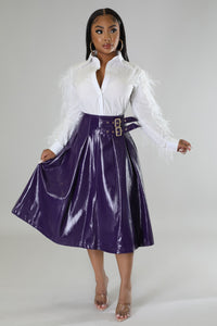 Sang Purple Skirt