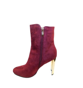 Bonnibel Women's Treasure-1 Suede High Heel Ankle Boots